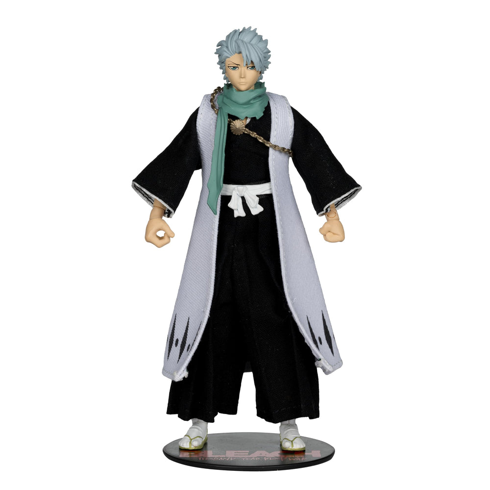 McFarlane Toys Toshiro Hitsugaya 7in extra hands enable versatile posing.