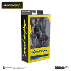 McFarlane Toys Cyberpunk 2077 window box packaging for display
