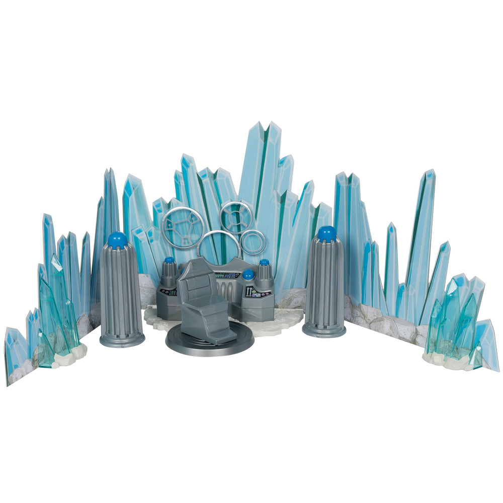 McFarlane Toys DC Direct Kryptonian terminals enhance display realism with retro details.