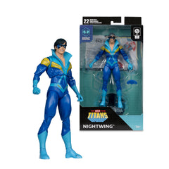 Art card featuring Nightwing front art and back biography