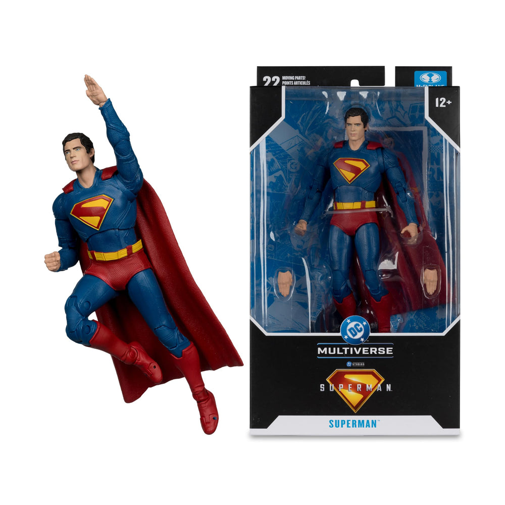 McFarlane Toys DC Multiverse base keeps the figure steady.