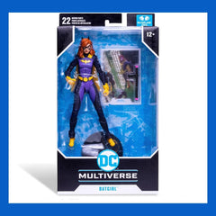 McFarlane Batgirl Gotham Knights dynamic pose showcases poseability for imaginative play