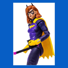 McFarlane Batgirl Gotham Knights figure in dynamic pose highlighting articulation