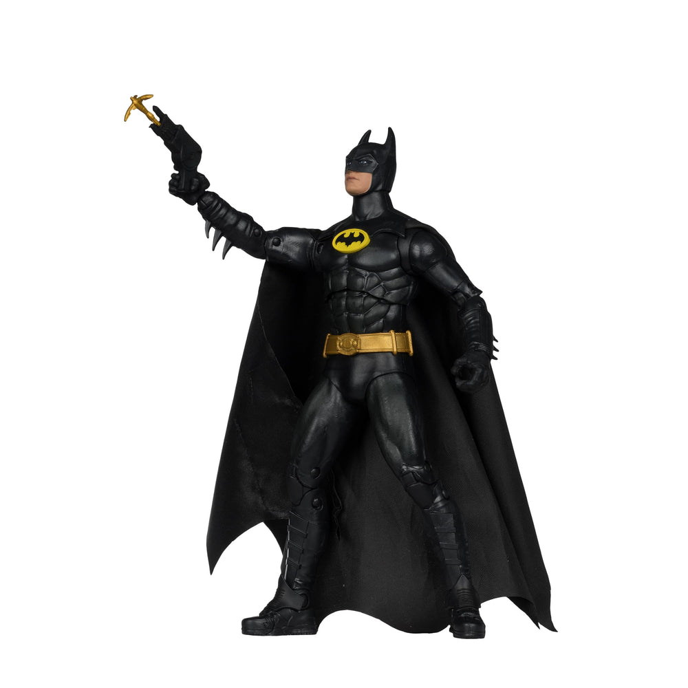 McFarlane Toys DC Multiverse Batman 1989 front view shows iconic silhouette for display