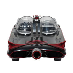 McFarlane Toys DC Multiverse Batmobile with magnets for secure display on metal surfaces.