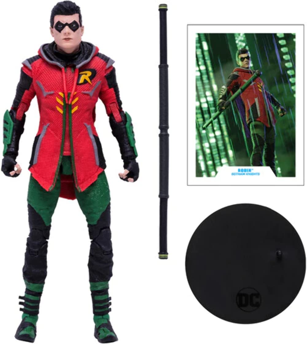 McFarlane Toys Robin figure offers a wide range of poses