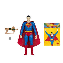Soft goods cape provides an authentic retro silhouette for Bizarro