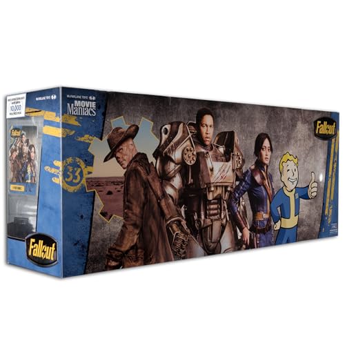 McFarlane Toys Fallout 4-pack packaging highlights the complete set.