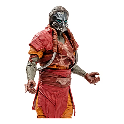 McFarlane Toys Kabal Rapid Red figure in action pose with 22 points of articulation.