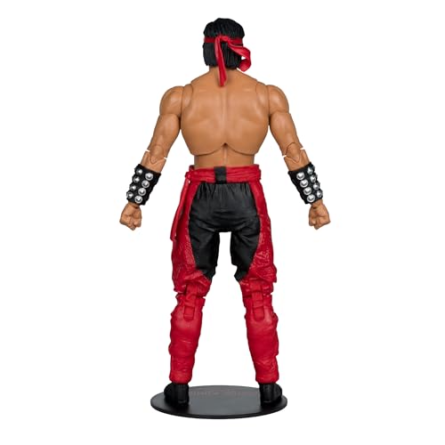 McFarlane Toys Liu Kang base offers sturdy support for stable setups