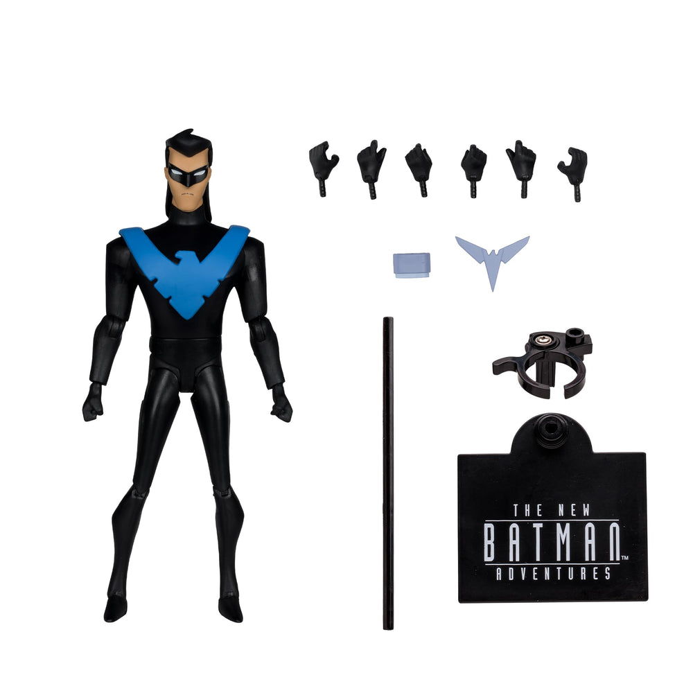 McFarlane Nightwing 6in binoculars add authentic stealth-detail display.