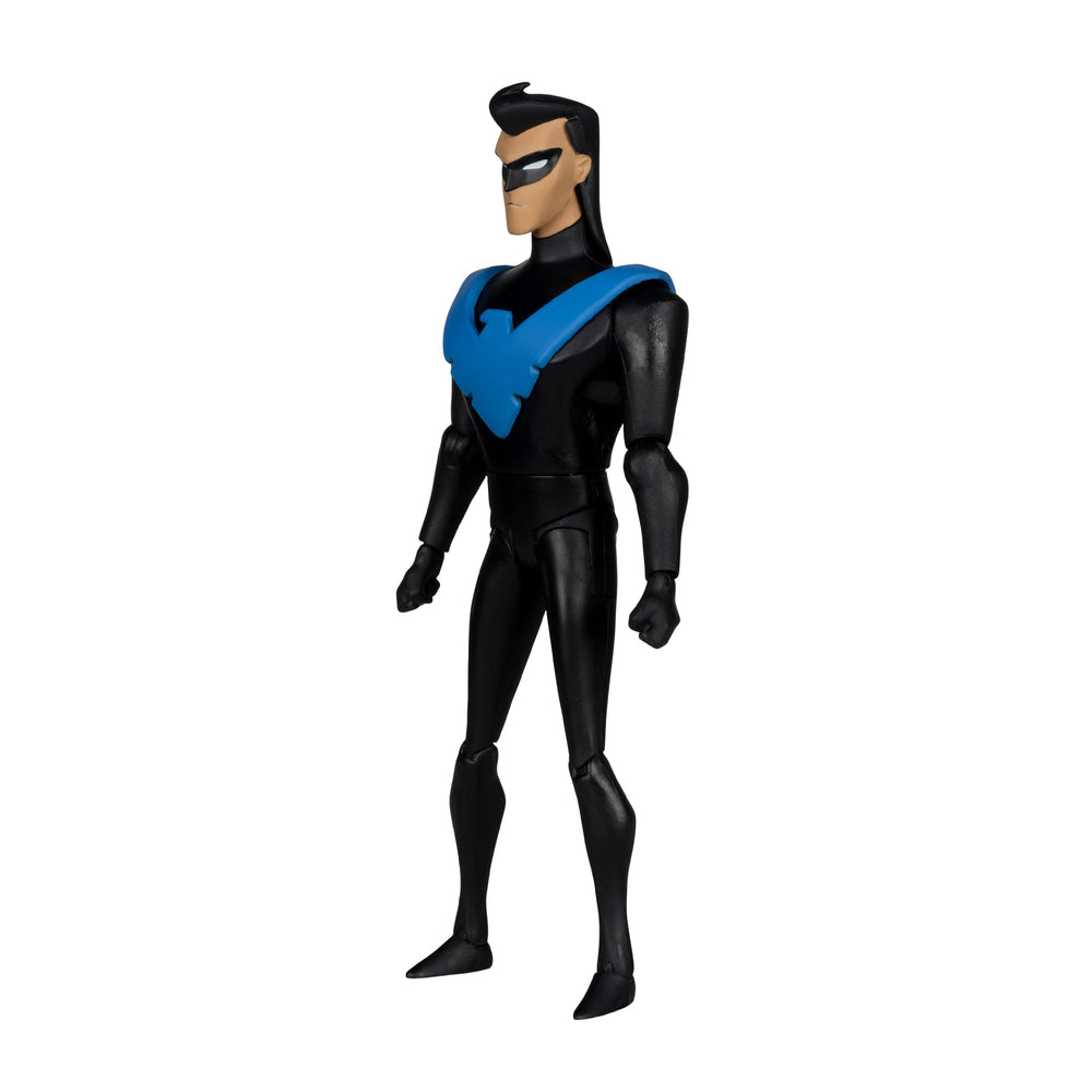 McFarlane Nightwing 6in model sheet highlights character design.