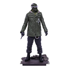 McFarlane Toys Riddler wooden base included for stable shelf display