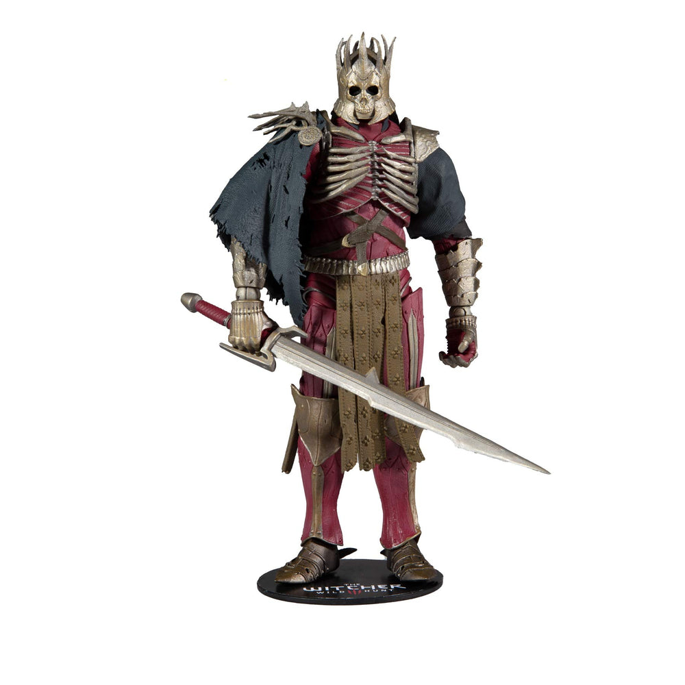 McFarlane Toys Witcher Eredin Breacc Glas figure in armor and helmet for display
