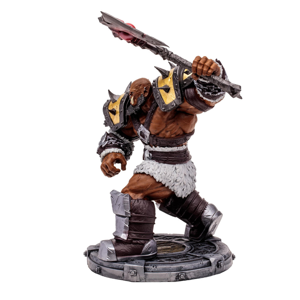 McFarlane Toys World of Warcraft Orc Shaman Warrior epic pose for displays