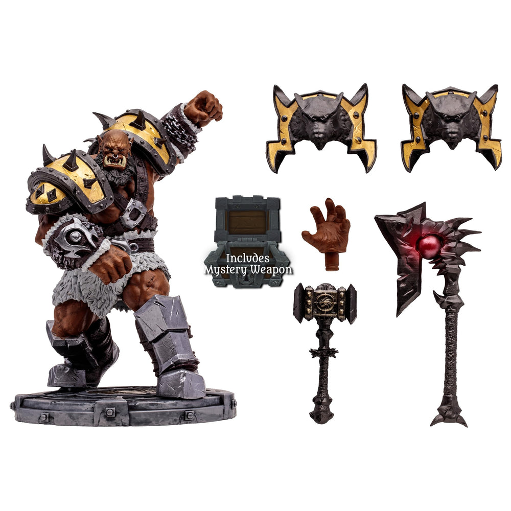 McFarlane Toys World of Warcraft Orc Warrior/Shaman extra hand enhances dynamic setups