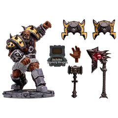 McFarlane Toys World of Warcraft Orc Warrior/Shaman extra hand enhances dynamic setups