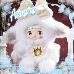 Mckkymi Nommi plush with reversible eyes for versatile looks