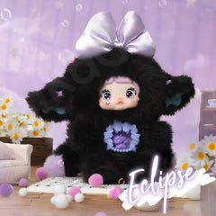 Mckkymi Nommi purple figure with hidden charm for unboxing thrill