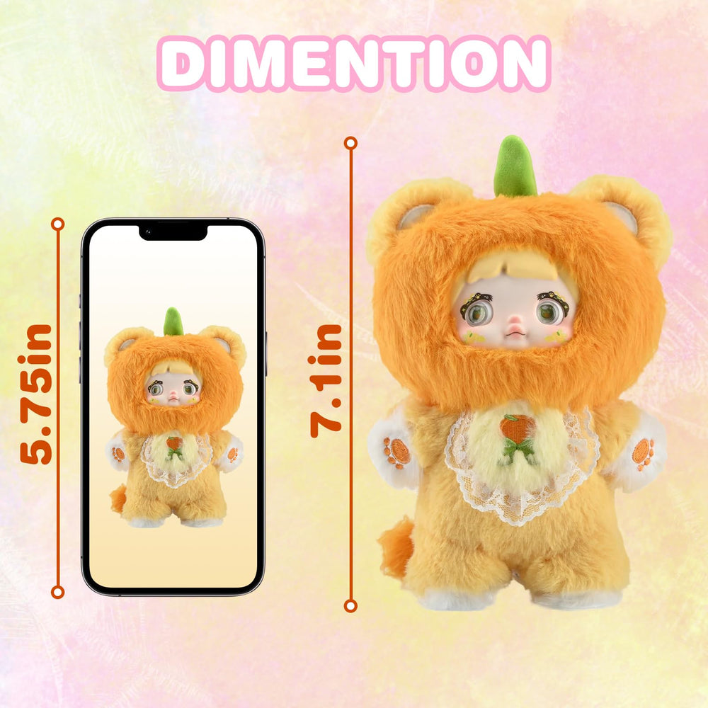 Mckkymi plush set with 6 regular figures and 1 special edition
