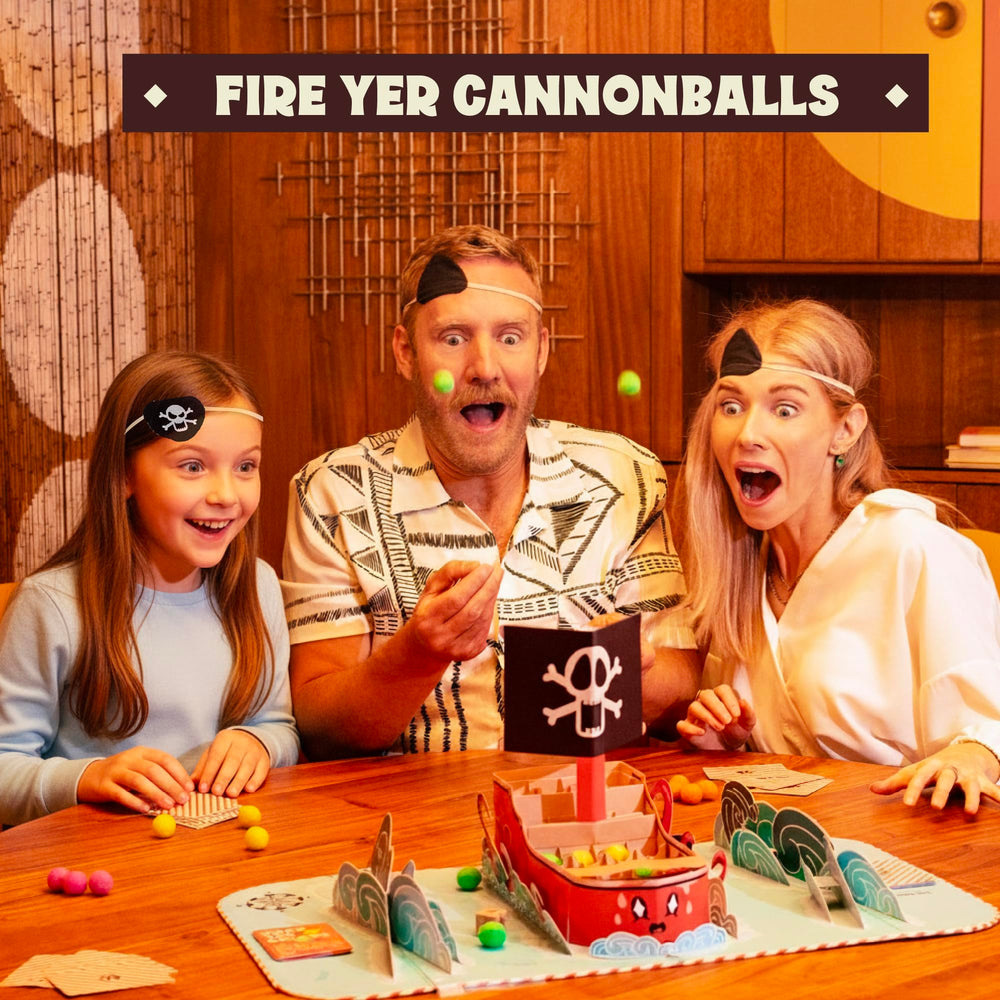 MCMILLER ENTERTAINMENT felt cannonballs rest ready for another throw