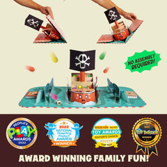 MCMILLER ENTERTAINMENT sabotage cards appear, adding twists to the competition