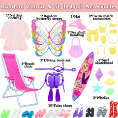MCZQXW butterfly harness enables quick dress-up and styling.