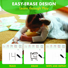 MD CREATIVE erasable marker designed for repeated practice and clean draws