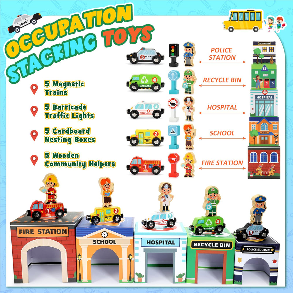 MDINGTD Montessori-inspired toy set supports independent discovery and cognitive engagement