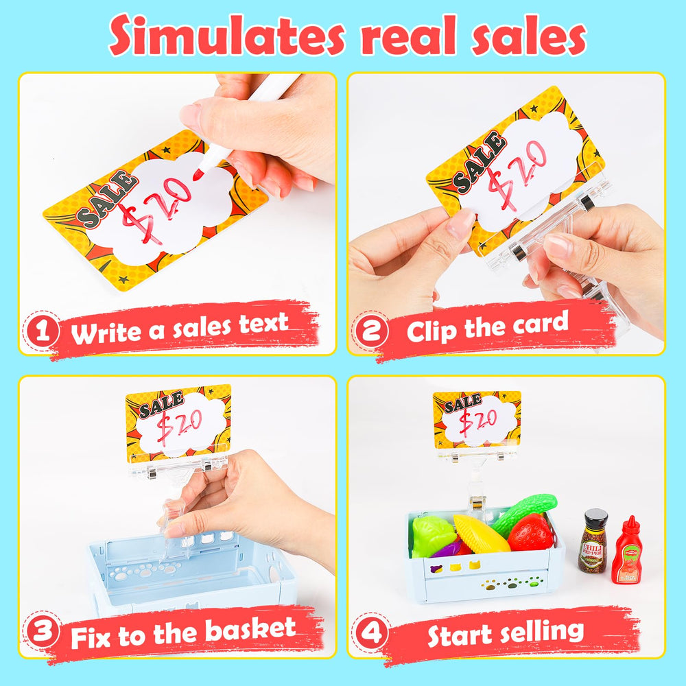 Meaicezli fruits and vegetables set for realistic pretend meals