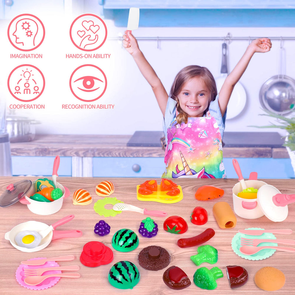Meaicezli safe cooking toys for toddlers BPA-free and non-toxic