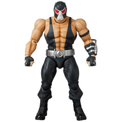 Medicom Bane Knightfall MAFEX display-ready collectible for Batman fans.