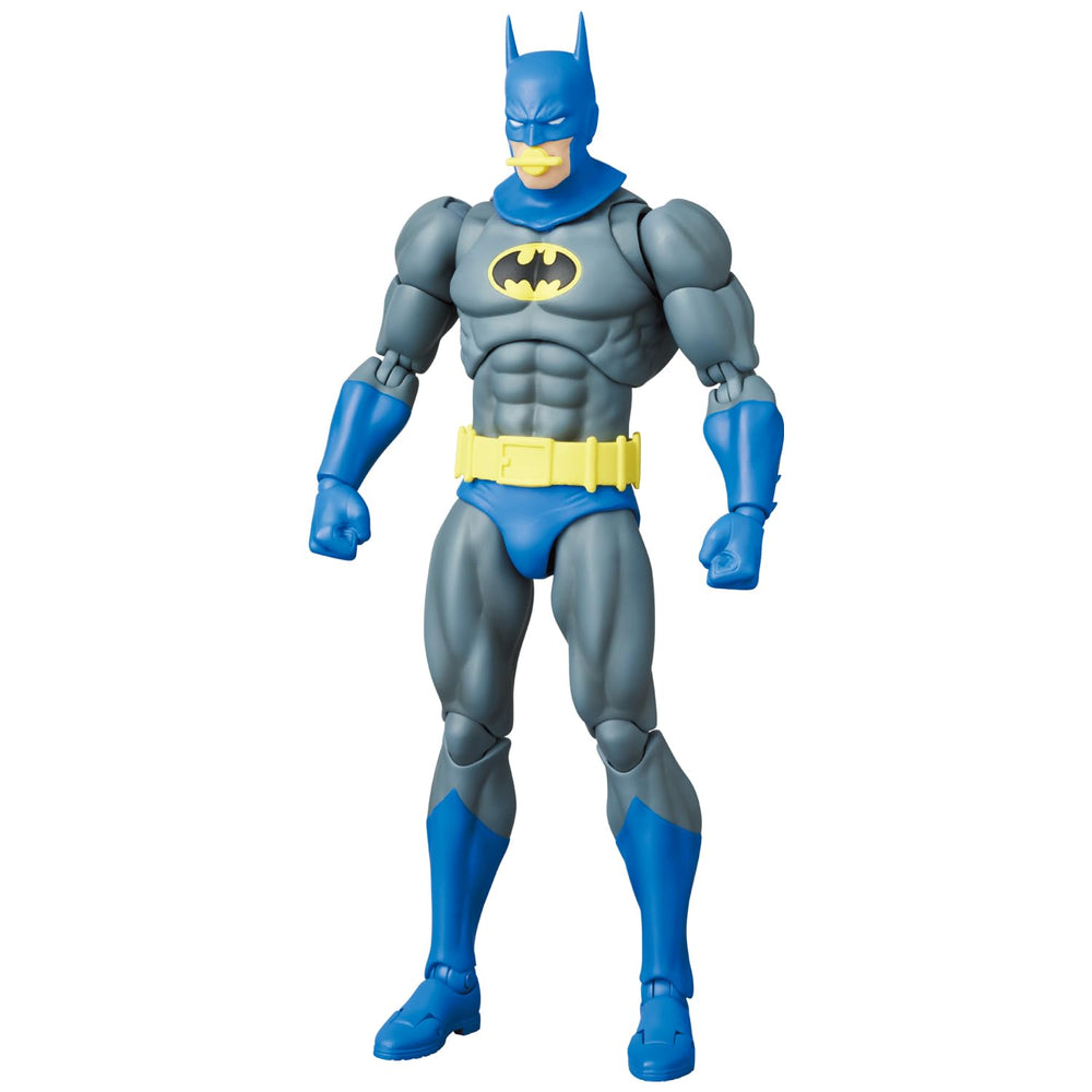 Medicom Batman Knightfall wired cape detail enhances dramatic lighting