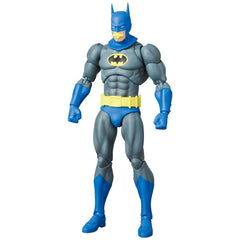 Medicom Batman Knightfall wired cape detail enhances dramatic lighting