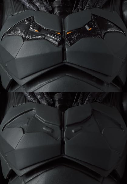 Medicom Toy Batman MAFEX cowl accessory for alternative silhouette