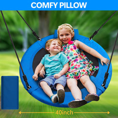 Medicook versatile indoor/outdoor swing setup for yards and game rooms.