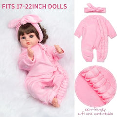Medylove pink diaper for reborn doll – soft practical accessory.