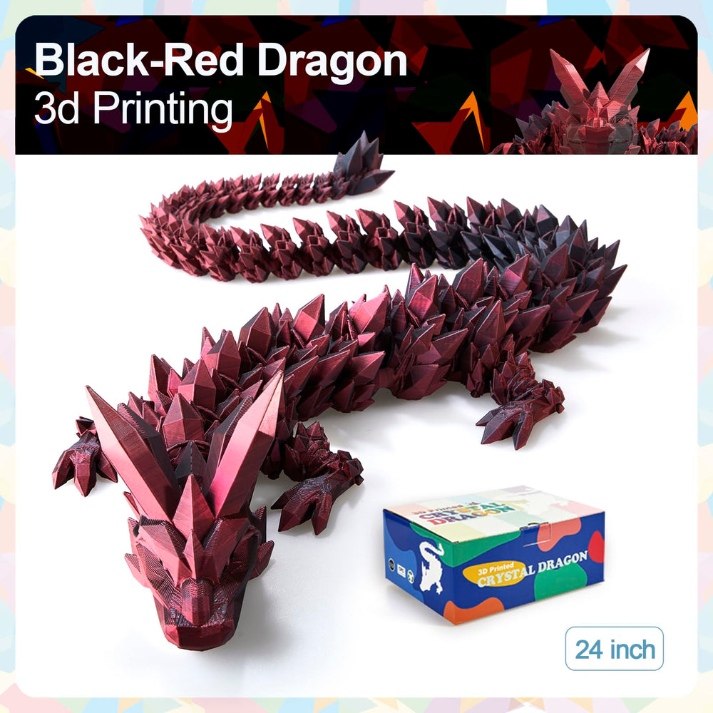 Meet Gladness 24inch dragon collectors display ideal for shelves.