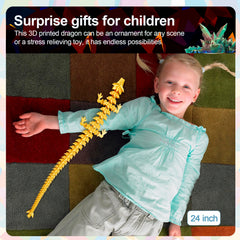 Meet Gladness 3D dragon for kids and collectors alike.