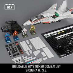 Mega Bloks Cobra H.I.S.S. treads showcase rugged tank detail for shelf display