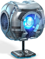Buildable display stand included for stable presentation of the model