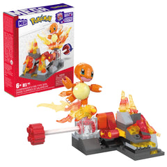 Mega Brands Charmander buildable figure ready for creative play and display.