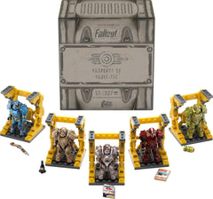 Mega Brands Fallout T-60 poseable figures collection for display and imaginative play