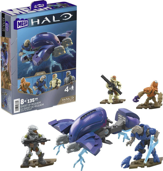 Mega Brands Ghost of Requiem buildable Ghost with cockpit for immersive display