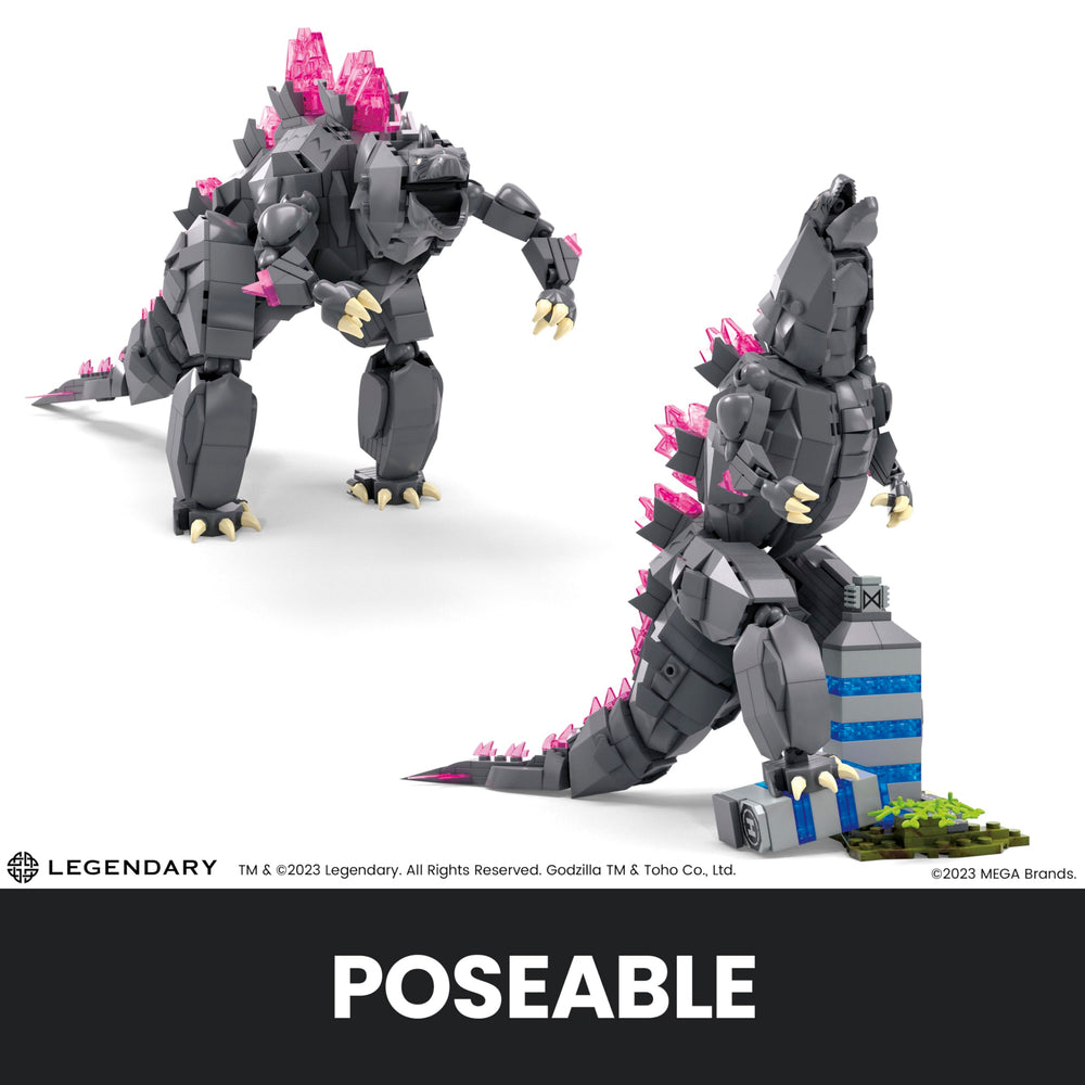MEGA Godzilla x Kong 543 bricks compatible with MEGA and other brands