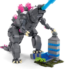 MEGA Godzilla x Kong measures 12.5 inches for bold presence