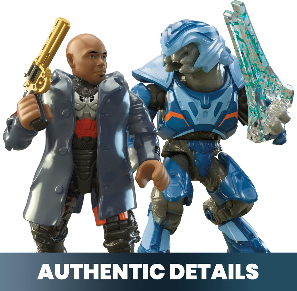 MEGA Halo Banshee wings emphasize poseable detail for dynamic displays.