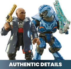 MEGA Halo Banshee wings emphasize poseable detail for dynamic displays.