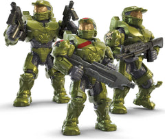 Mega Halo Red Team Warthog Rescue wheelbase suspension adds realism