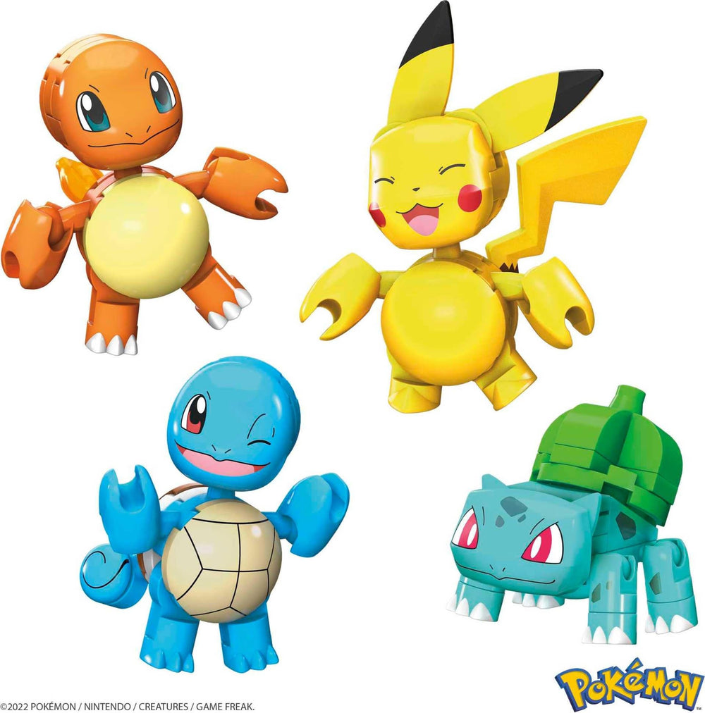 Mega Brands MEGA Pokémon Bulbasaur figure for botanical battles and dynamic poses
